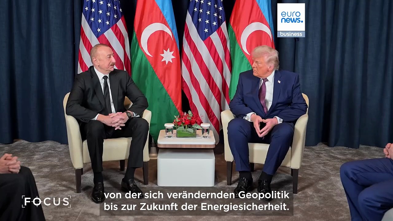 In Davos bringt Aserbaidschan die Energiesicherheit mit dem bevorstehenden Wandel in Einklang
