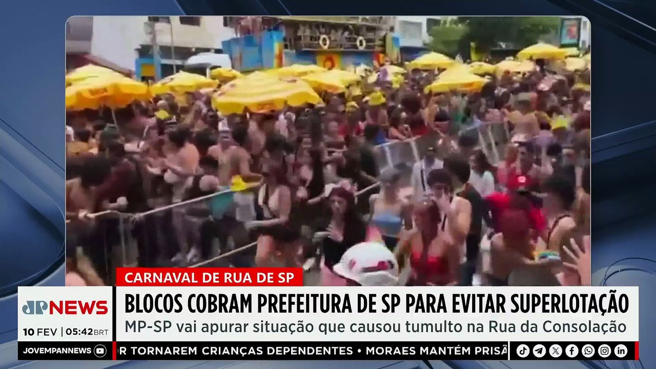 Blocos de rua cobram medidas da Prefeitura de SP para evitar superlotação