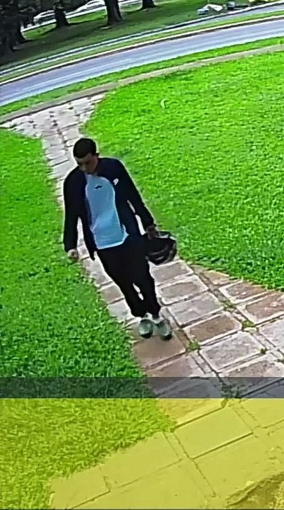 Bandido furta moto na 212 norte em plena luz do dia - parte 2