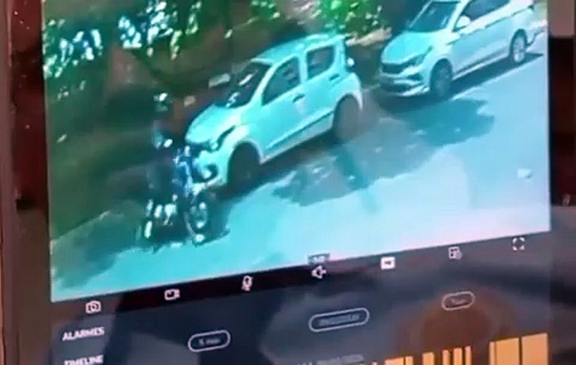 Bandido furta moto na 212 norte em plena luz do dia - parte 3