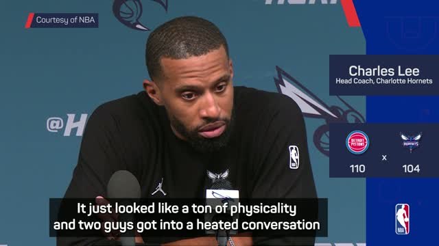 'It spiralled from there' - Hornets reflect on huge fight against Pistons