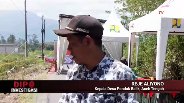 Kepala Desa: SUTT dirobohkan PLN, Antisipasi Pergerakan Lubang Raksasa Aceh Tengah