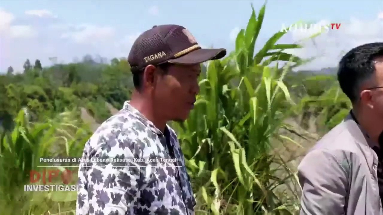 Kepala Desa Imbau Warga Tidak Beraktivitas di Area Lubang Raksasa Aceh Tengah | DIPO INVESTIGASI