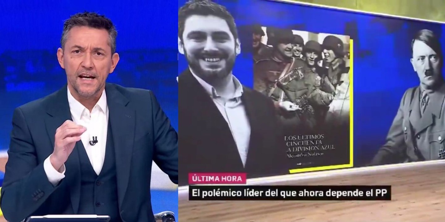 TVE es un estercolero: Javier Ruiz compara a Alejandro Nolasco (VOX) con Adolf Hitler