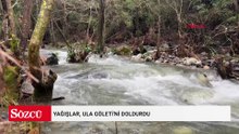 Yağışlar, Ula Göleti'ni doldurdu