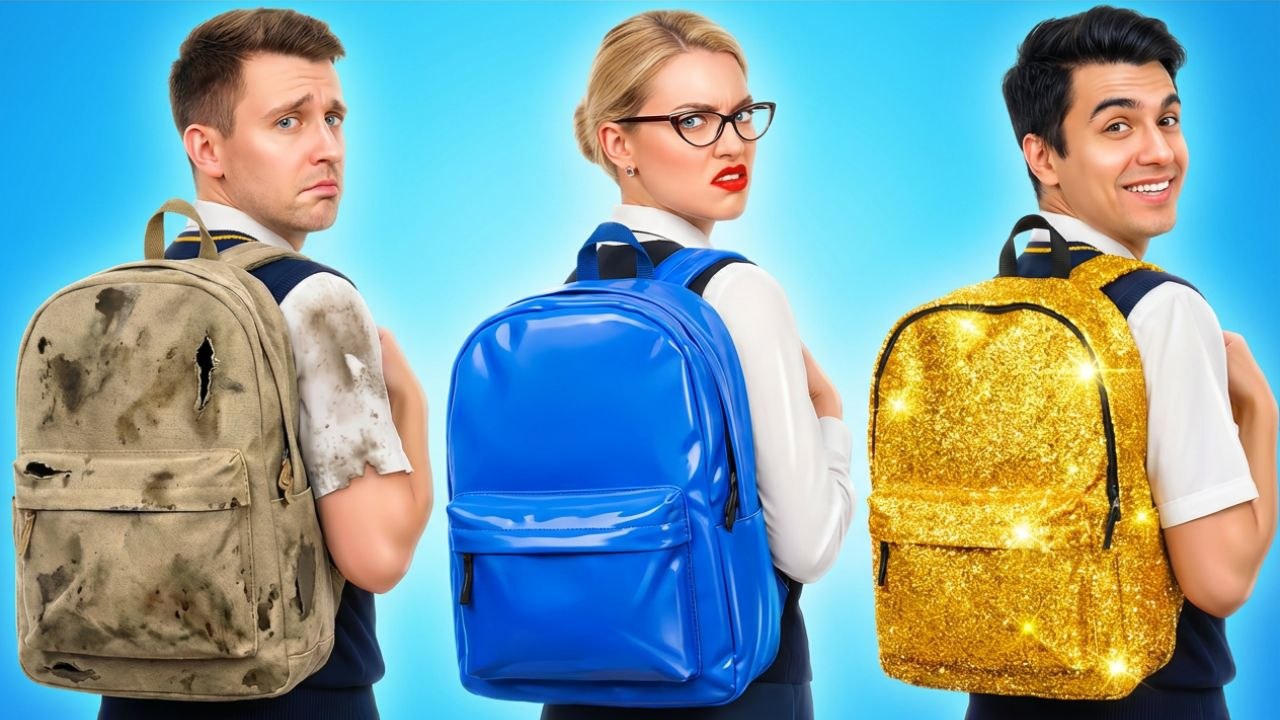 ÉCONOME vs VIP Camarades de collège ! 💸 Struggles de vie scolaire auxquels on peut s'identifier