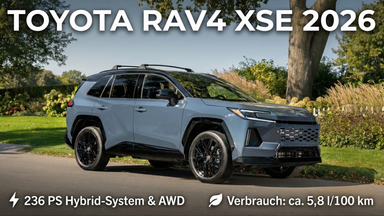 2026 Toyota RAV4 XSE: Alle Infos zu Motor, Preis und Features