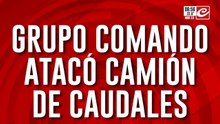 Simularon operativo policial y llevaron a cabo impresionante asalto a camión de caudales