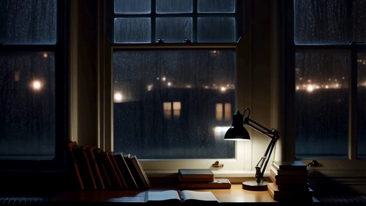 Rainy Night Focus Vol. 3 🌧️ Dark Lofi for Studying & Deep Focus (2 Hours)