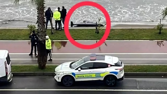 Ordu’da kıyıda, insansız hava aracı parçası bulundu