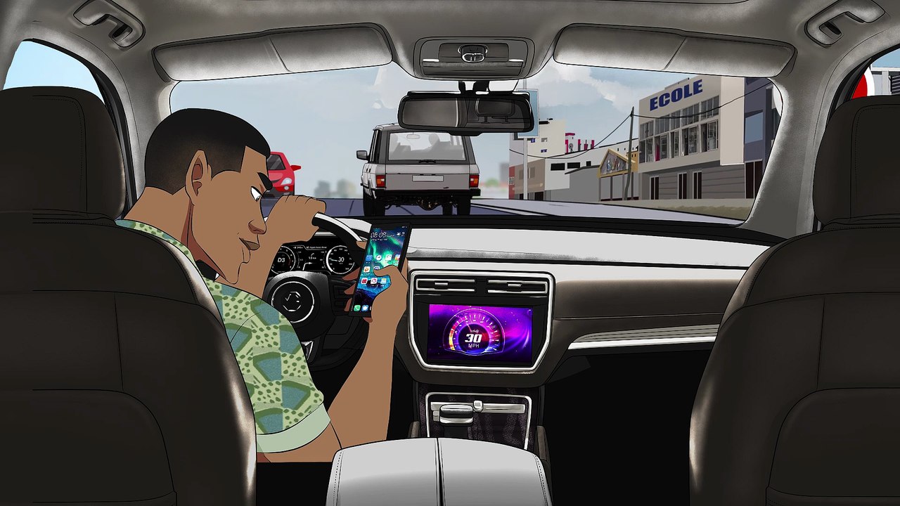 Téléphone au volant