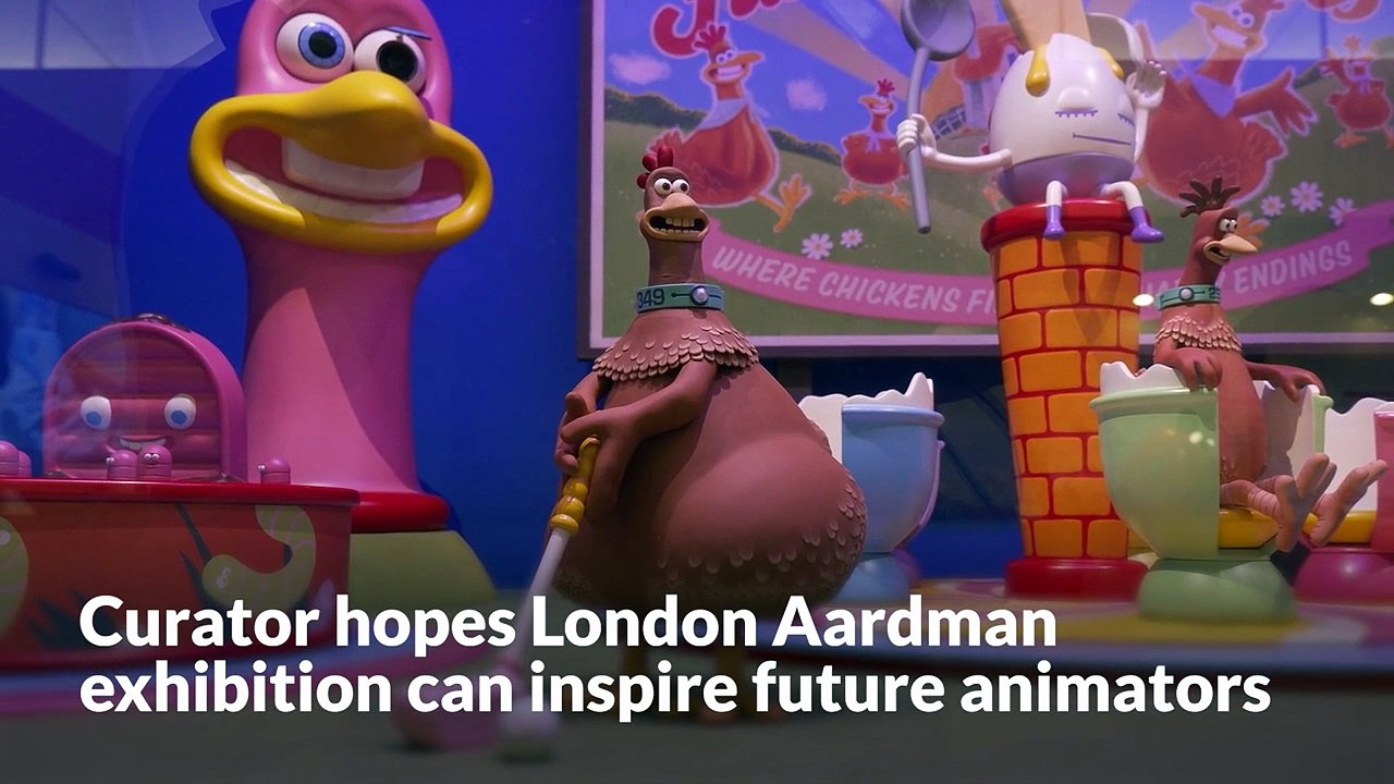 Curator hopes London Aardman exhibition can inspire future animators