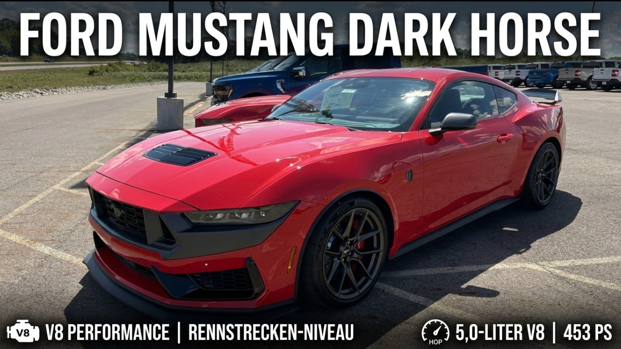 Ford Mustang Dark Horse – Motorsport-DNA für die Straße