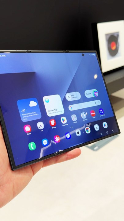 Ein Tablet für die Hosentasche: Samsung Galaxy TriFold im Hands-on
