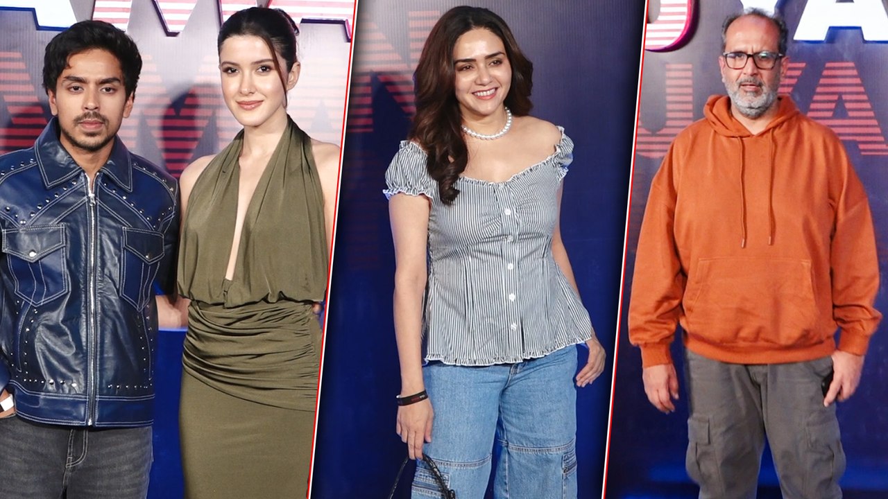 TU YAA MAIN Mega Music Launch - Shanaya Kapoor, Adarsh Gourav, Amruta Khanvilkar & Aanand L Rai