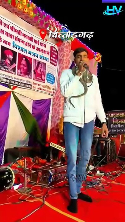 Lilan Mharo Tejal Singaro || Singer Prem Shanker Jaat || Live Program in Chittorgarh #bhajan #tejaji
