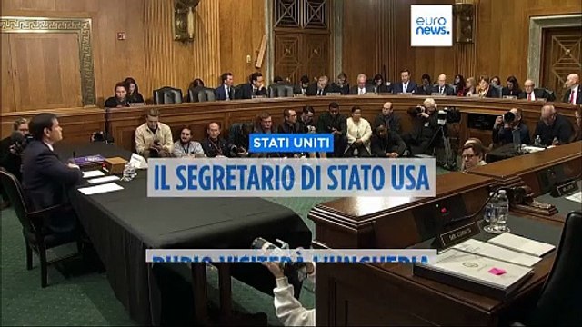 Il segretario di Stato degli Stati Uniti Marco Rubio visiterà l'Ungheria