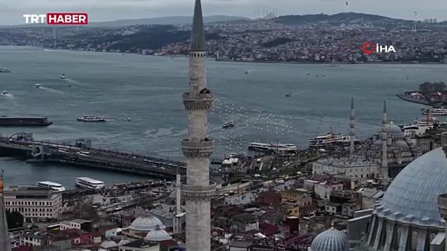 Ramazan'ın müjdecisi mahyalar İstanbul’u süslemeye başladı