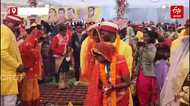 मुख्यमंत्री कन्या विवाह योजना के तहत सामूहिक विवाह, निर्धन कन्याओं का घर बसा रही सरकार