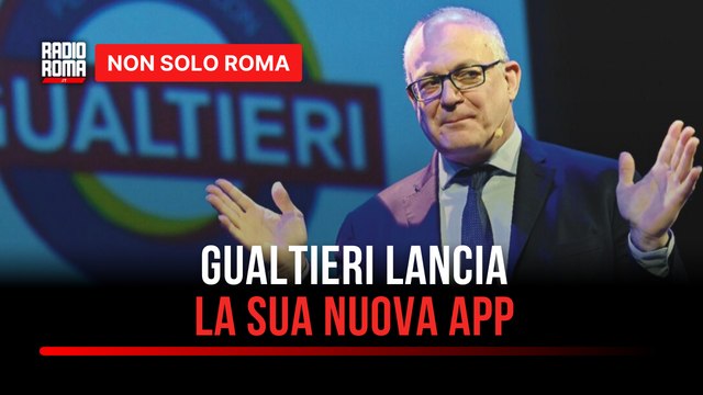Gualtieri per Roma , il sindaco rilancia la strategia di comunicazione con la sua nuova app