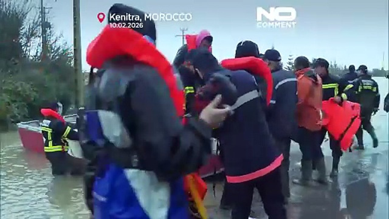 Наводнения и оползни нарушили повседневную жизнь на севере Марокко