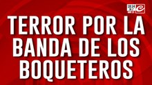 Terror por la banda de los boqueteros que acecha en Escobar