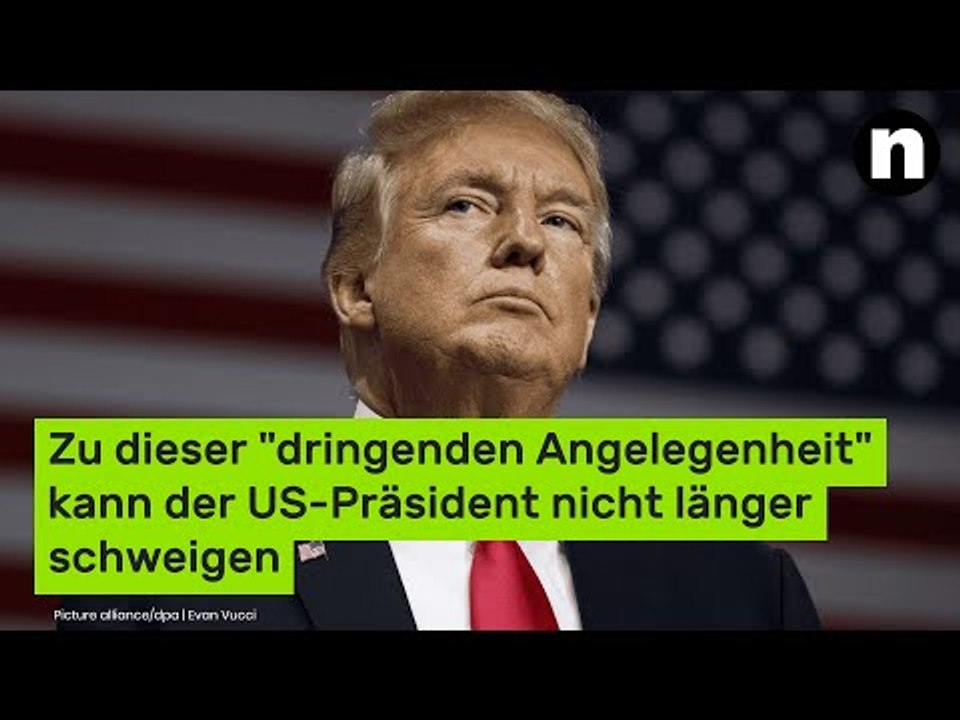 Donald Trump im Ufo-Wahn: Zu dieser 'dringenden Angelegenheit' kann er nicht länger schweigen