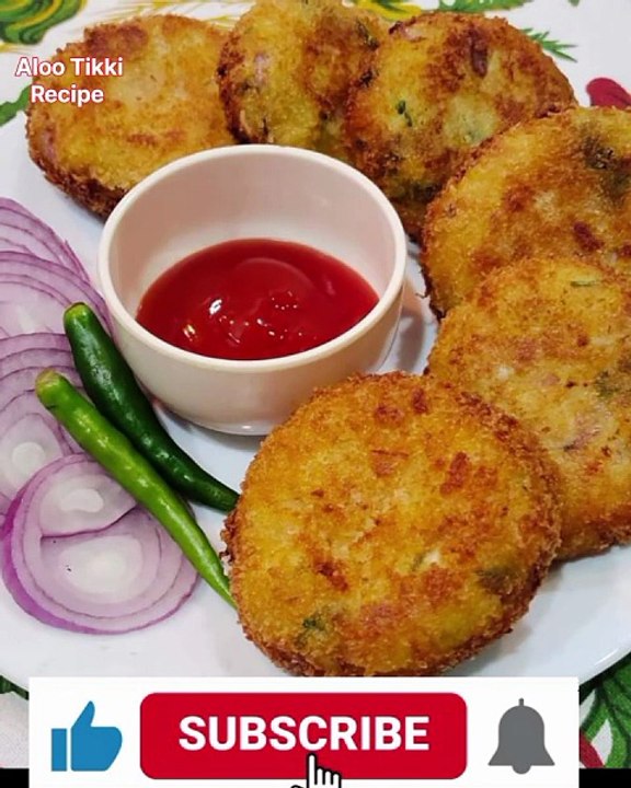 Potato Snacks Recipe| Aloo Tikki Recipe|Homemade Snacks |