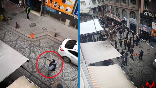 Ankara’da otopark çalışanı, esnaf ile oğlunu tabanca ile yaraladı