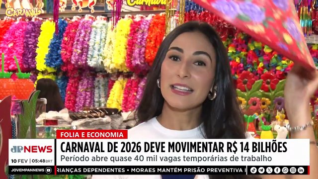 CARNAVAL EM SP / ELEIÇÕES PRESIDENCIAIS EM PORTUGAL | JORNAL DA MANHÃ - 09/02/26
