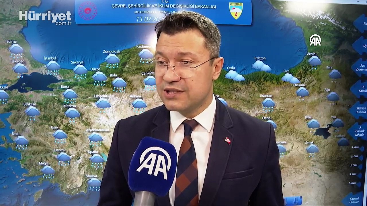 Hafta boyunca yurt genelinde yağışlı hava etkili olacak