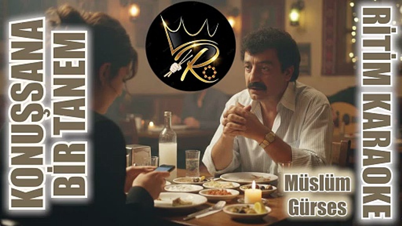 Konuşsana Bir Tanem - Müslüm Gürses ✩ Ritim Karaoke (Beste Mehmet Aslan)