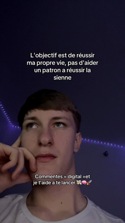 Tu veux te lancer dans le marketing digital? T’est motivé ?T’est tombé sur la bonne personne DM moi « digital » et je t’aide a te lancer