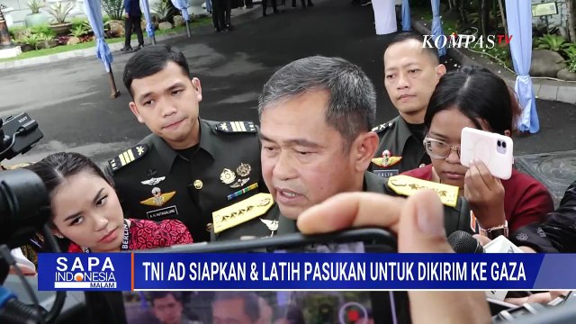 TNI AD Siapkan Personel untuk Misi Perdamaian, Termasuk Kemungkinan Dikirim ke Gaza | SAPA MALAM
