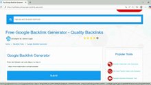 Free Google Backlink Generator - Quality Backlinks: @jessicaalba
