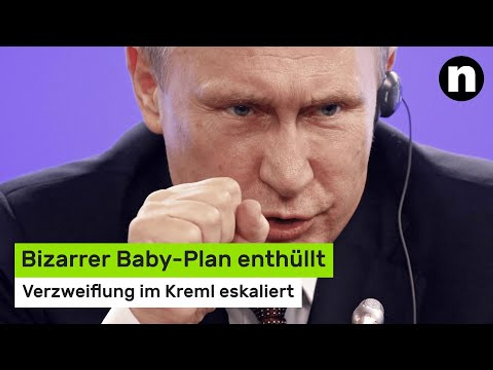 Wladimir Putin: Verzweiflung im Kreml eskaliert - bizarrer Baby-Plan enthüllt