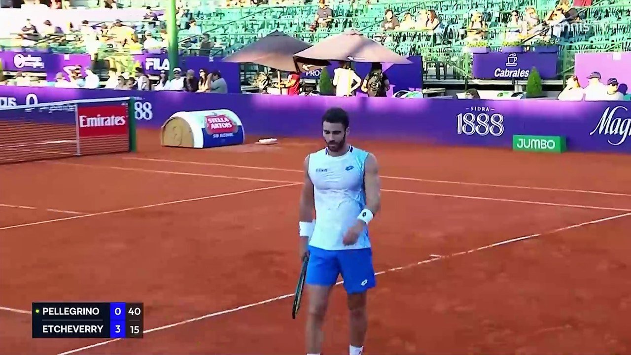 Tomás Etcheverry vs Andrea Pellegrino | Buenos Aires Lawn Tennis