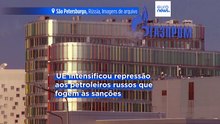 Rússia perde receitas do petróleo com sanções e economia ressente-se