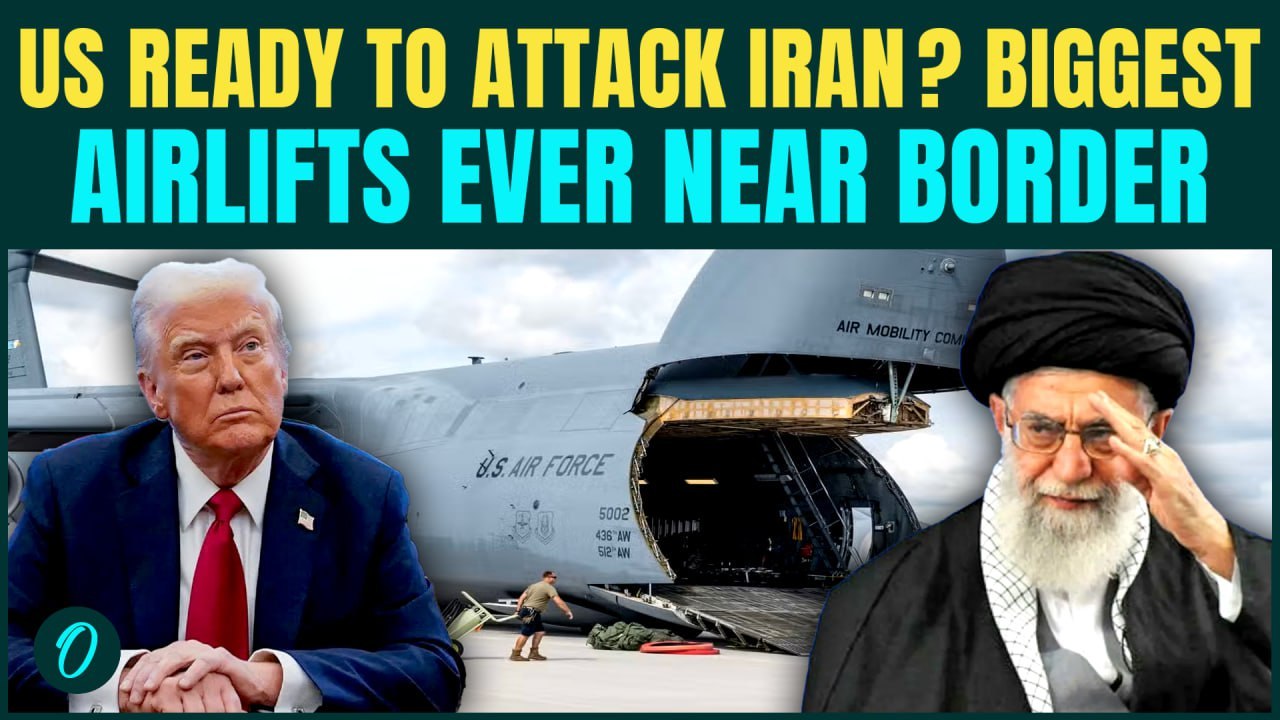 US Vs Iran: 100+ C-17/C-5M Heavy Airlifts Mass Near Gulf | War Threat Looms