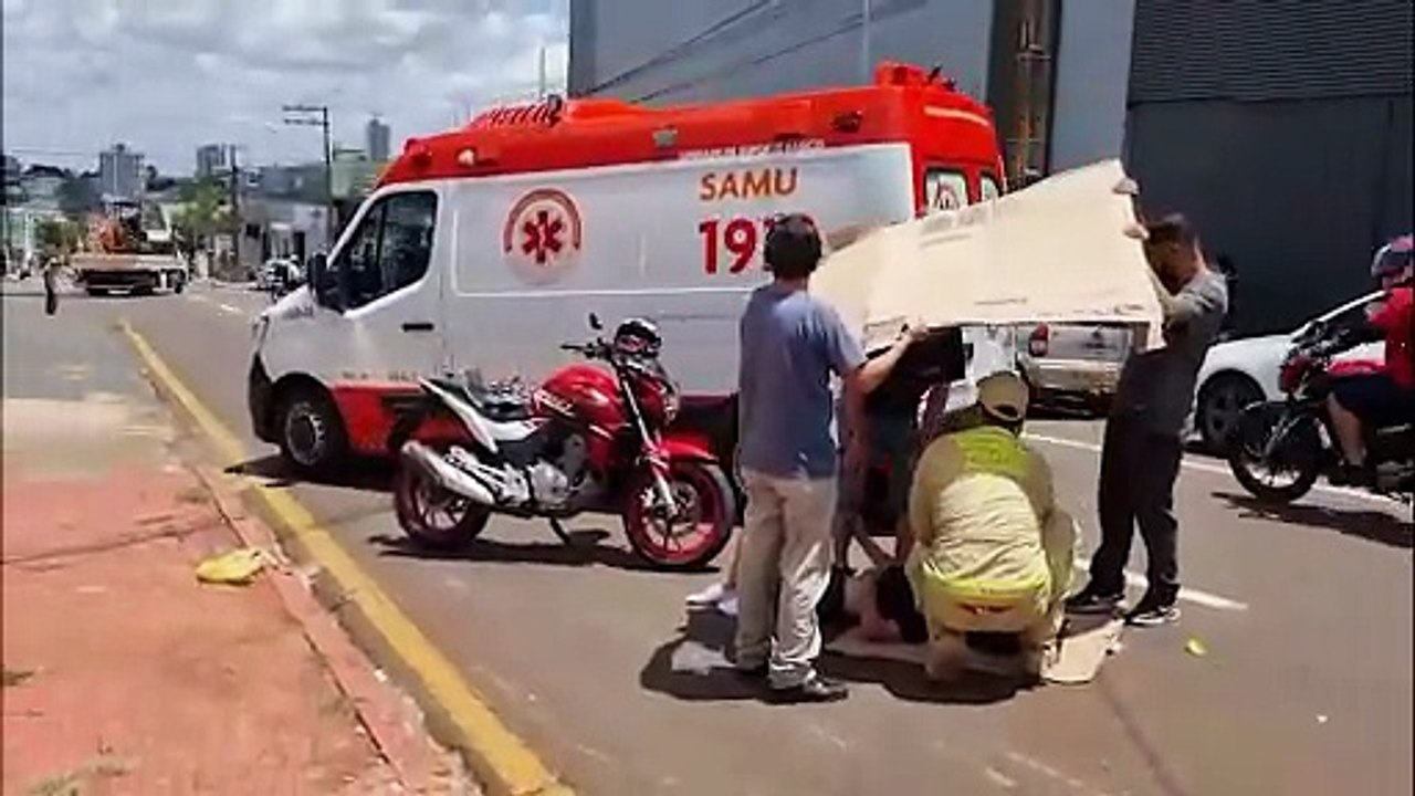 "TCE grave, com fratura exposta na perna", afirma médico após grave acidente na Rua Cuiabá