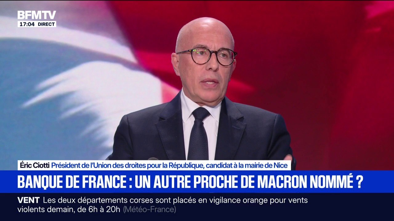 Amélie de Montchalin nommée à la Cour des comptes: Éric Ciotti évoque une nomination "qui annonce la défaite"
