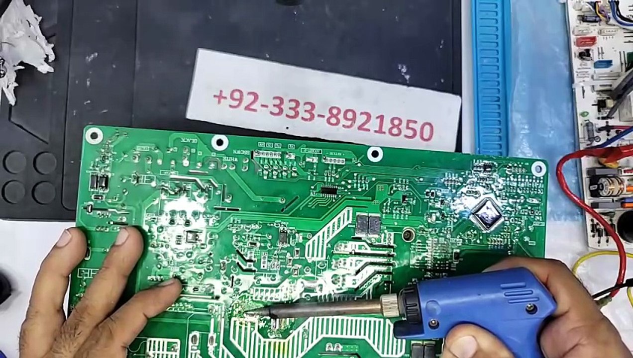 Haier Dc inverter ac F1 E7 error code outdoor pcb Dc inverter ac all pcb world,s best trainingcenter