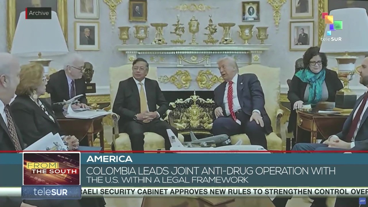 Colombia leads joint anti-drug operation with the U.S.