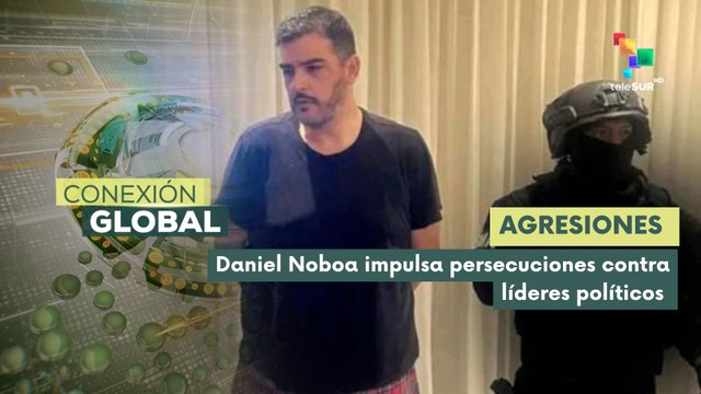 Detienen a alcalde opositor a Noboa en medio de persecución política
