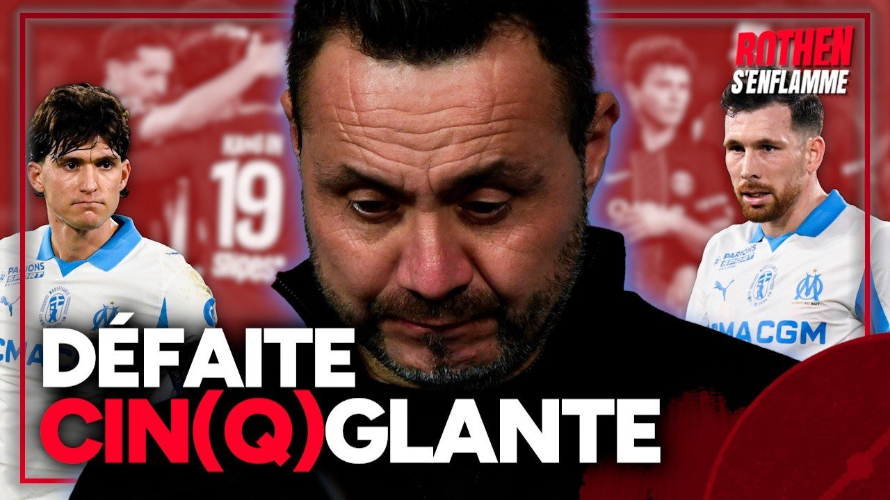 OM : “De Zerbi à Marseille… ça tient à une branche et elle est à deux doigts de céder”, estime Rothen