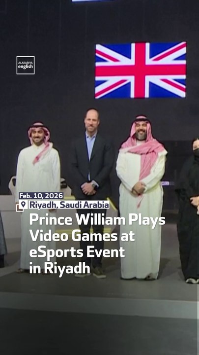 Prince William Plays Video Games at eSports Event in Riyadh