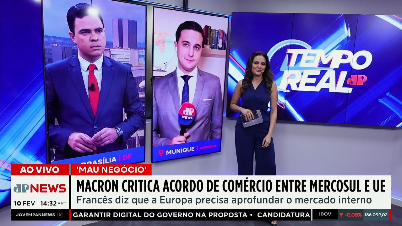 Mercosul-UE: Presidente da França faz duras críticas ao acordo de livre comércio | TEMPO REAL