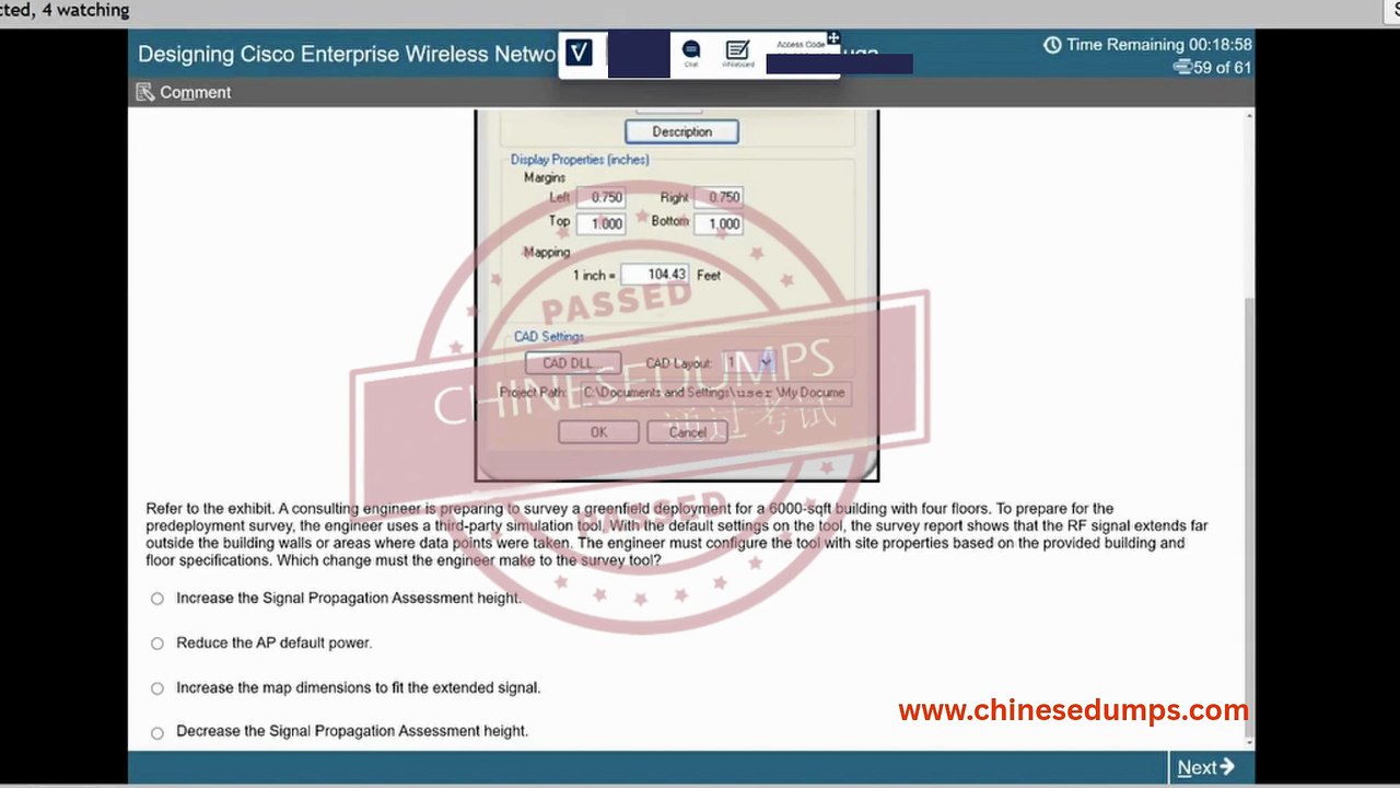 Designing Cisco Enterprise Wireless Networks 300-430 ENWLSD