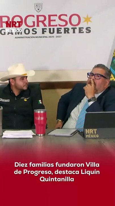 📜🏘️ Diez familias fueron las que fundaron Villa de Progreso, así lo declaró el alcalde Liquín Quintanilla, al destacar los orígenes históricos del municipio y la importancia de preservar su identidad y tradiciones ✨🤝.