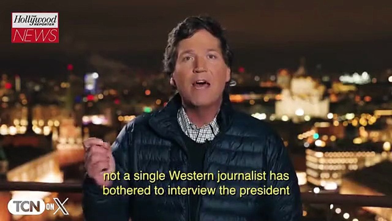 Tucker Carlson Ripped for Claim That Journalists Haven't Tried to Interview Putin | THR News Video